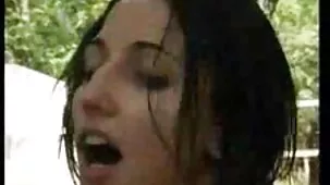 Me gustó tanto la boca como tetonas calientes follando el bonito trasero de la chica trenzada,